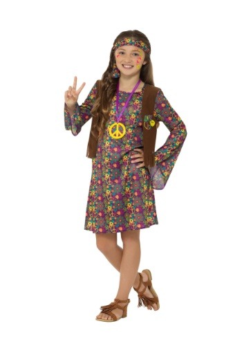 Disfraz de Hippie para niñas