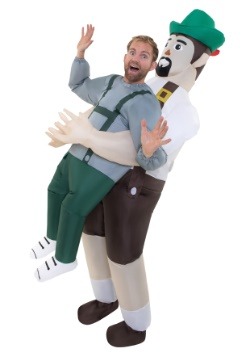 Adulta bávaro inflable me escoge traje