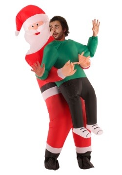 Adulto inflable Santa Pick Up traje