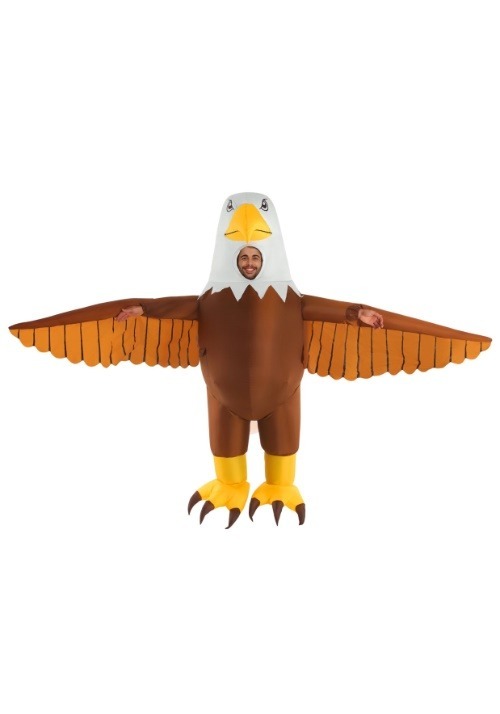 Disfraz de águila hinchable gigante adulto