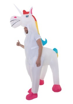 Disfraz de unicornio gigante adulto inflable