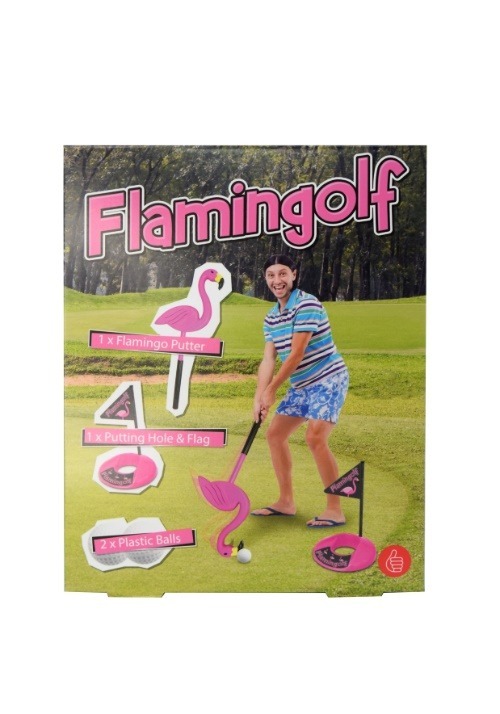 Set de palos de golf de flamingo Flamingolf
