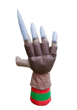 Guante de Freddy inflable de Pesadilla en Elm Street