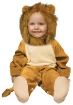 Disfraz de león peluche infantil sentado