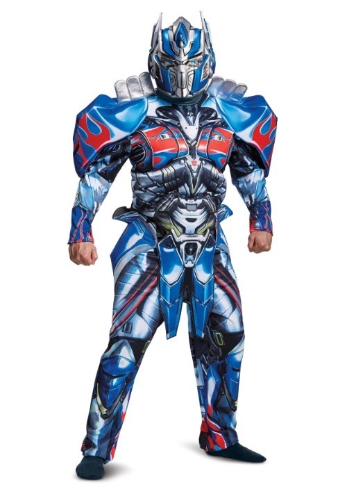 Transformers 5 Deluxe Optimus Prime vestuario