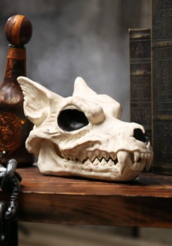 Decoración de Halloween de 7 "Wolf Skull