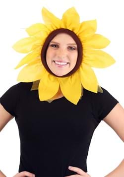 Caperuza de girasol infantil