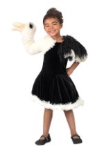 Disfraz de marioneta avestruz para niñas