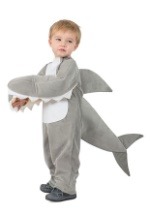 Traje de tiburón chomping infantil3