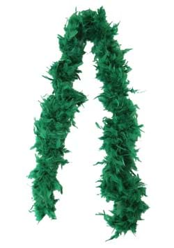 Boa de plumas verde de 80 gramos