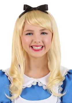 Peluca de Alicia infantil