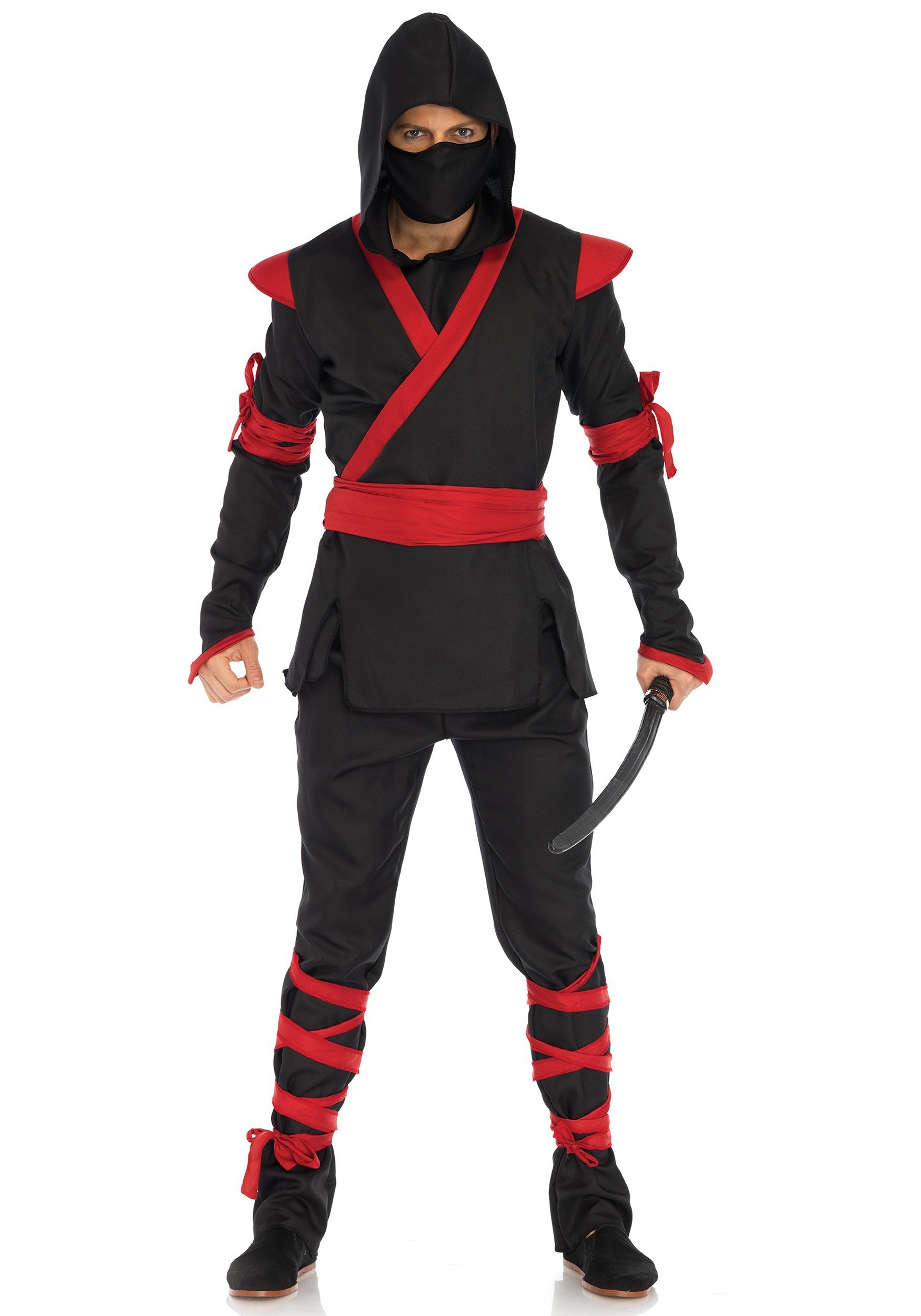 Disfraz de Ninja Negro para adulta