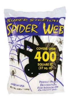 400 pies cuadrados de araña web