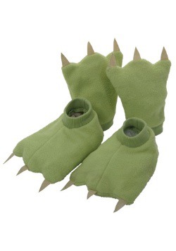 Niños dinosaurios manos y pies