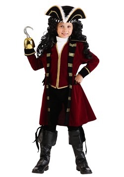 Disfraz infantil Deluxe de Capitán Garfio