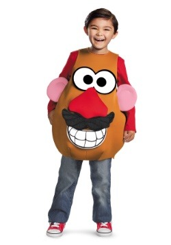 Disfraz de cabeza de patata para niña Mrs / Mr
