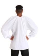 Camisa de campesino renacentista blanco