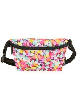 Cangurera con estampado de dulces de corazón