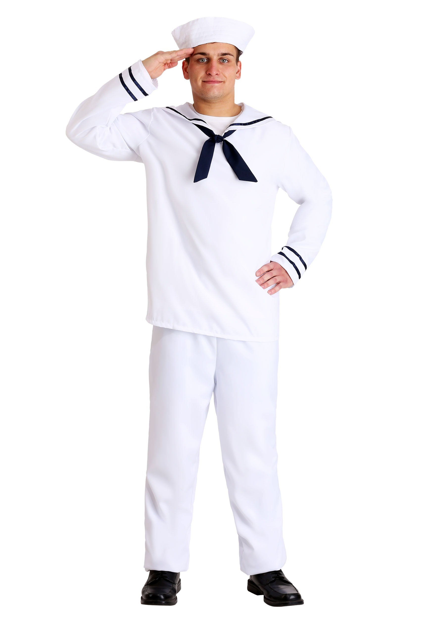Previsión conectar Inodoro Disfraz de marinero blanco para hombre