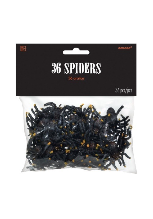 Bolsa de arañas plásticas (36 arañas en bolsa)