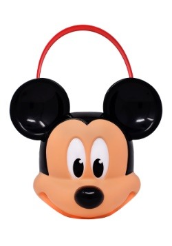 Cubeta de plástico de Mickey Mouse para pedir dulce o truco