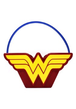 Wonder Woman Truco de plástico o cubo de regalo