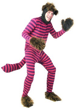 Disfraz de gato Cheshire talla extra