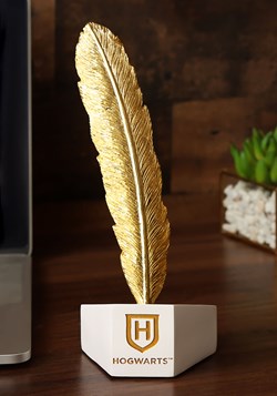 Pluma de escritorio y soporte de Harry Potter