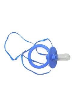 Chupón jumbo azul