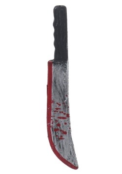 Machete con sangre