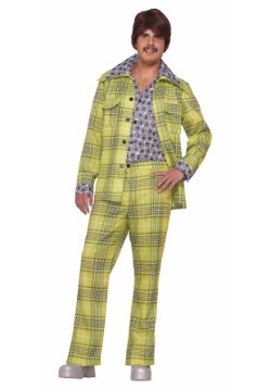 Traje de cuadros de traje de ocio de los hombres