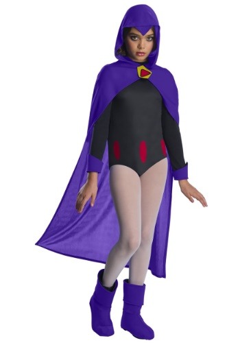 Traje de niño de cuervo de Teen Titans