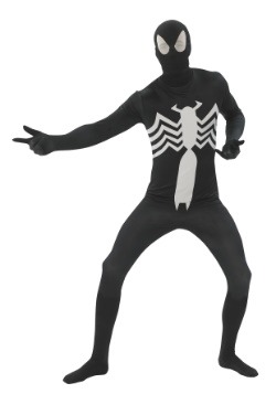 Disfraz de adulto segunda piel de Spider-Man negro