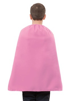 Capa de niño rosa superhéroe