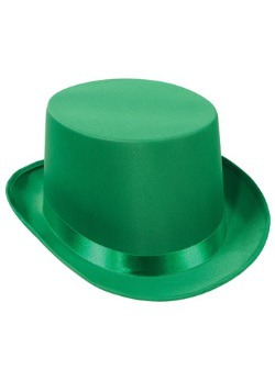 Sombrero de copa verde