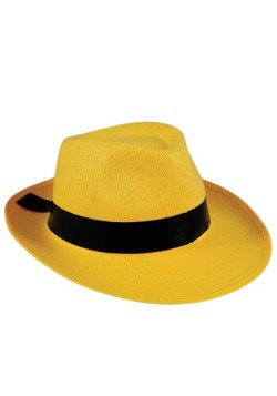 Sombrero amarillo Fedora