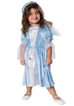 Disfraz de ángel azul para niño