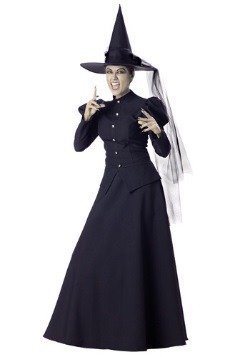 Disfraz de bruja negra para mujer