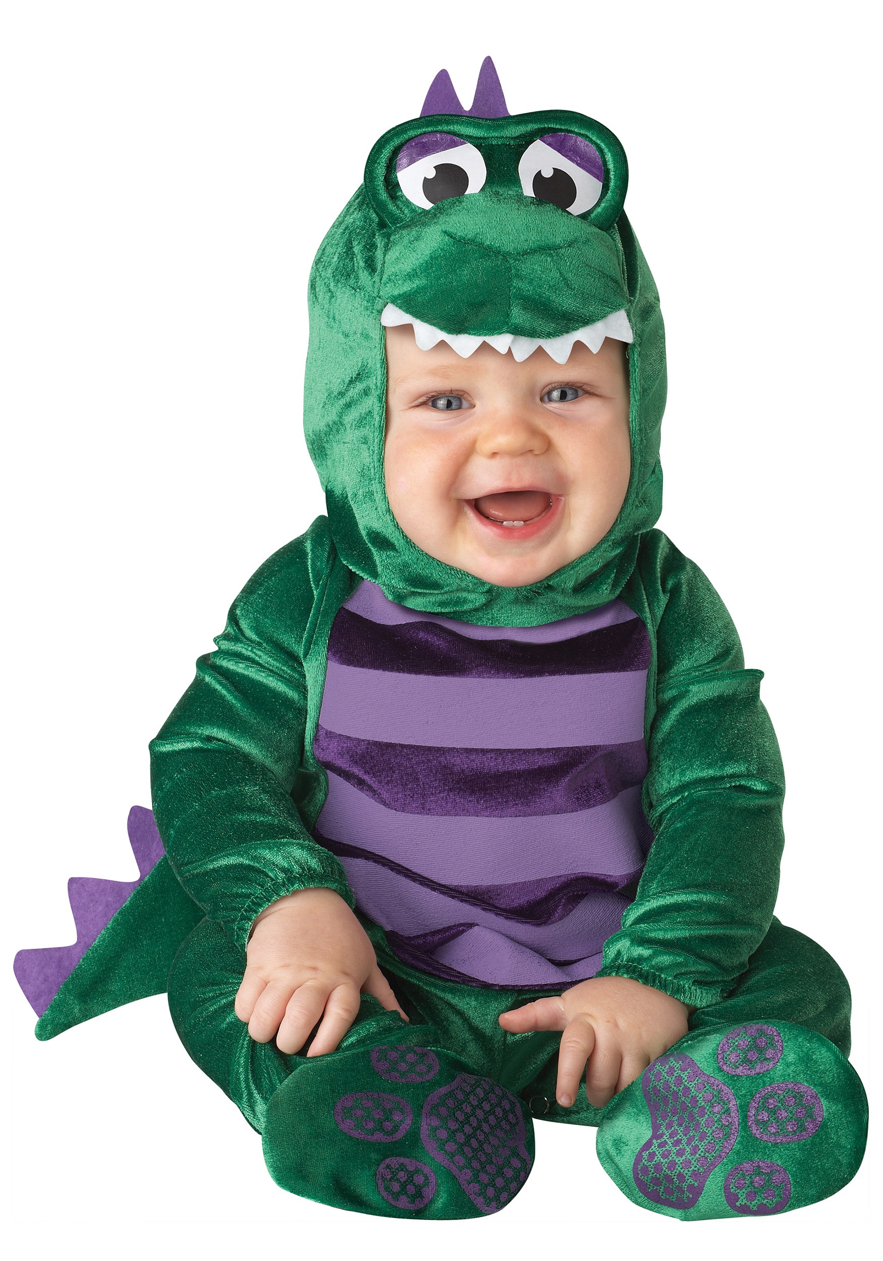 queso estoy feliz Moral Disfraz de dinosaurio para bebés