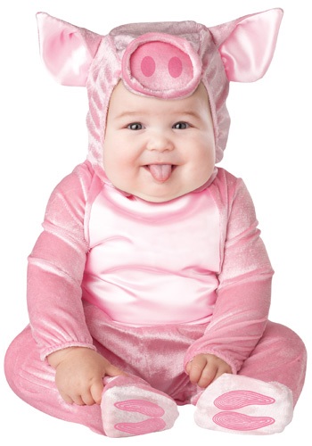 Disfraz de cerdito Lil Piggy para bebé
