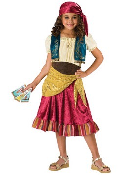 Disfraz de gitana infantil