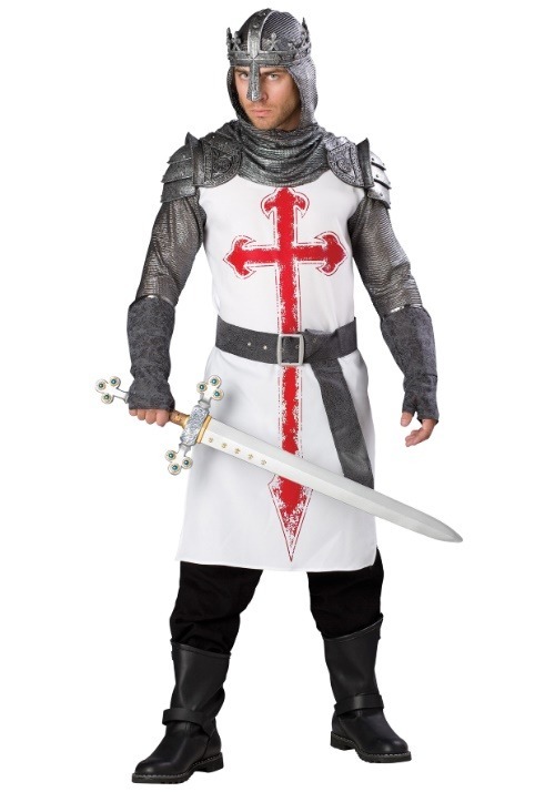Disfraz de Caballero Crusader para hombre