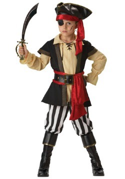 Disfraz de pirata canalla para niños