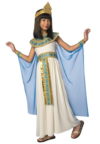 Disfraz de Cleopatra para niños