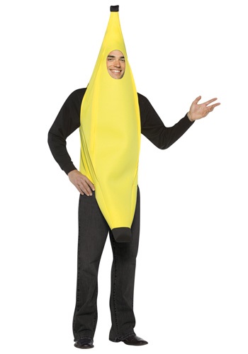Disfraz de plátano para adulto