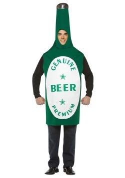 Disfraz de botella de cerveza