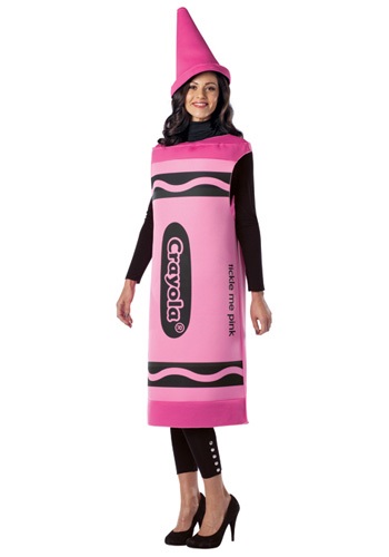 Disfraz de lápiz rosa adulto
