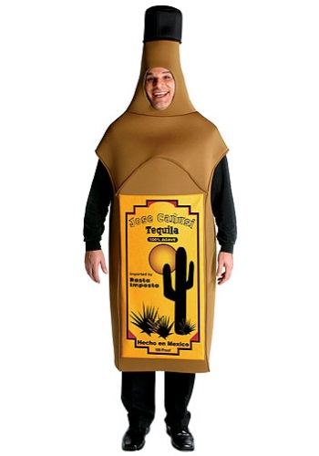 Disfraz de botella de tequila