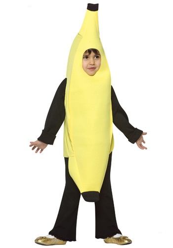 Disfraz de banana para niños pequeños