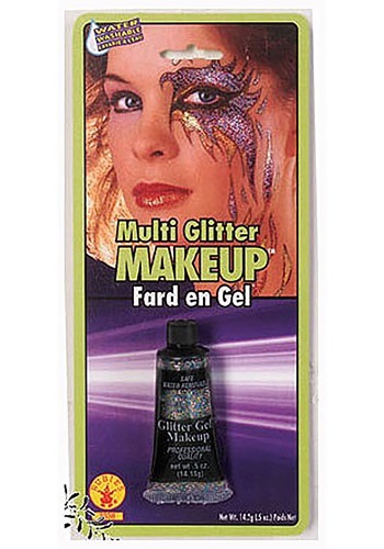 Maquillaje con brillantina de hadas